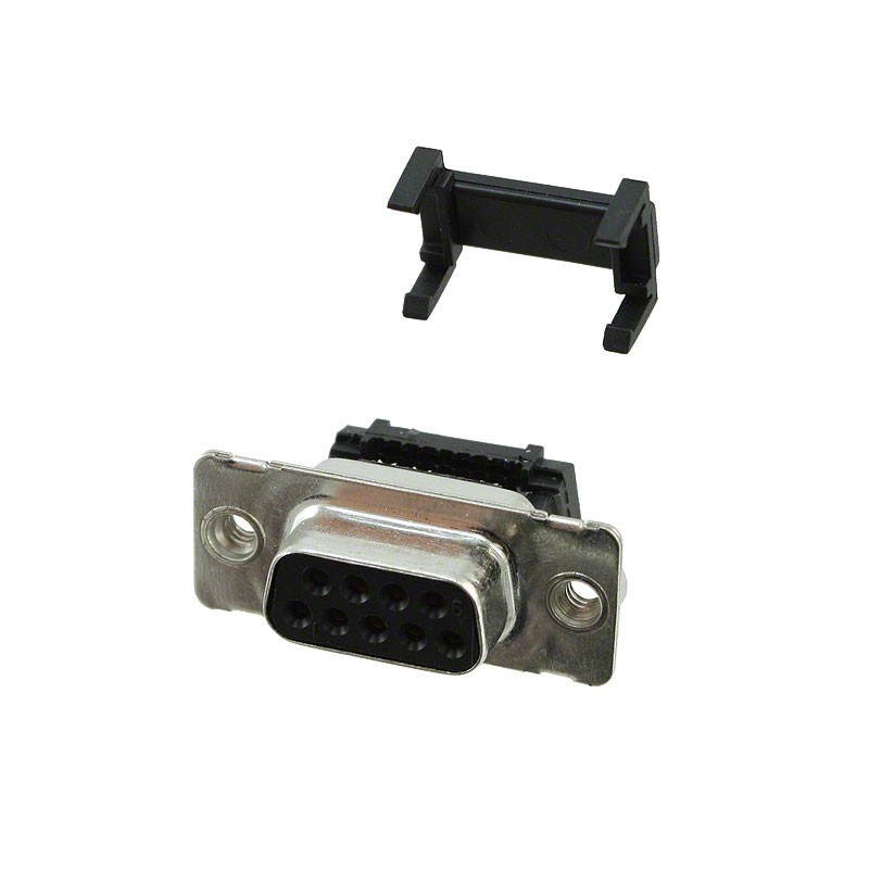 1 pcs : 184A009-292L011 - CONN D-SUB RCPT 9POS PNL MNT IDC