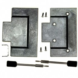 1 pcs : 5786152-3 - CONN BACKSHELL 68POS 180DEG SHLD