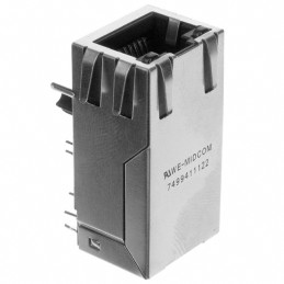 1 pcs : 7499411122 - CONN JACK 1PORT 100 BASE-T PCB