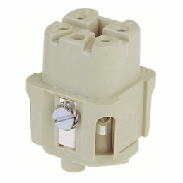 1 pcs : 09200042711 - INSERT FEMALE 4POS+1GND SCREW