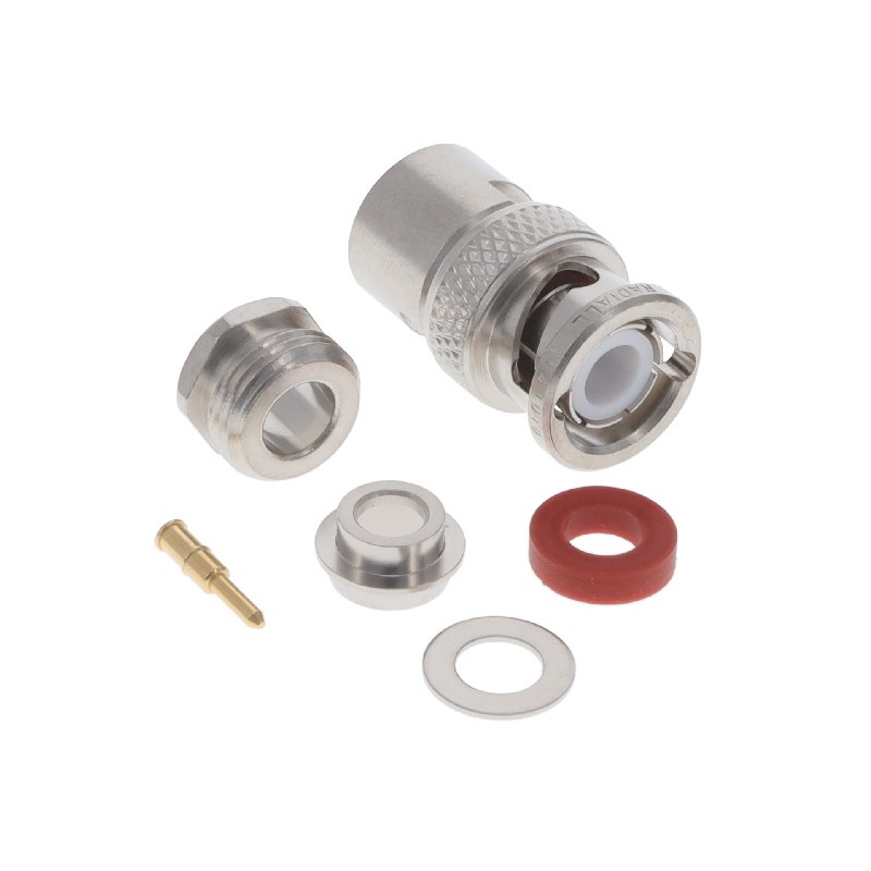 1 pcs : R141010000 - BNC / STRAIGHT PLUG CLAMP TYPE C