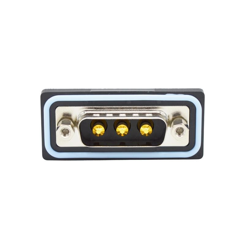 1 pcs : CDFR3W3113L211 - CONN D-SUB PLUG 3POS R/A SLDR