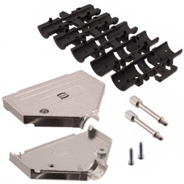 1 pcs : 09670370343 - CONN BACKSHELL 37POS 180DEG