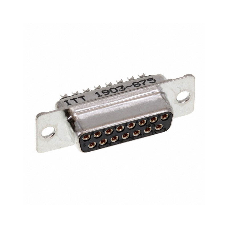 1 pcs : DAM15SA197 - CONN D-SUB RCPT 15POS PNL MNT