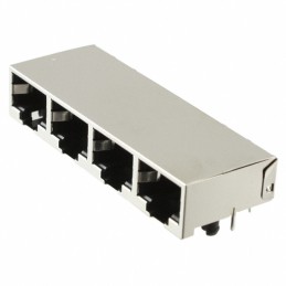 1 pcs : 0445600004 - CONN MOD JACK 8P8C R/A SHIELDED