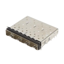1 pcs : 2007135-1 - CONN SFP+ CAGE 1X4 PRESS-FIT R/A