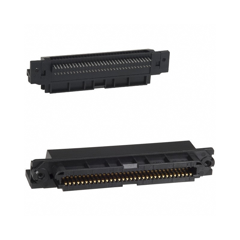 1 pcs : 5552744-1 - CONN RCPT 64POS R/A SOLDER