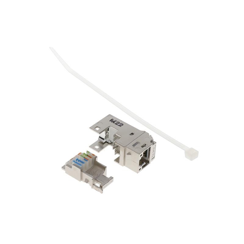 1 pcs : 130910KI - RJ45 CAT 6A KEYSTONE E-DAT MODUL