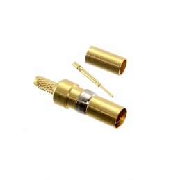 1 pcs : 45S101-102L5 - CONN 1.0/2.3 PLG STR 50OHM CRIMP