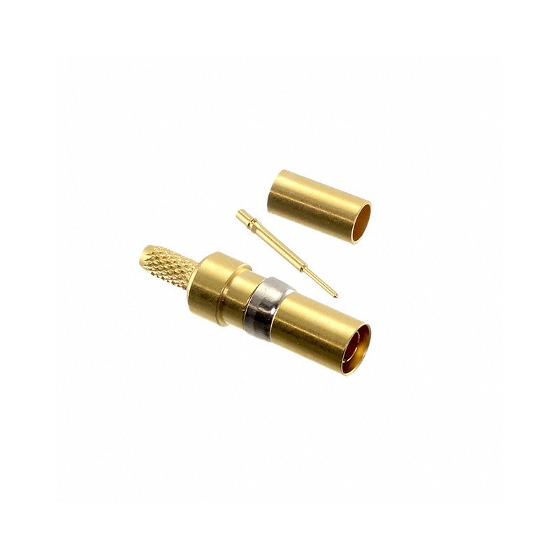 1 pcs : 45S101-102L5 - CONN 1.0/2.3 PLG STR 50OHM CRIMP