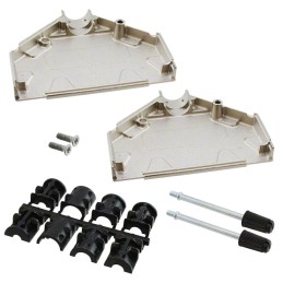 1 pcs : 5-1478762-4 - CONN BACKSHELL 37POS 180DEG SHLD