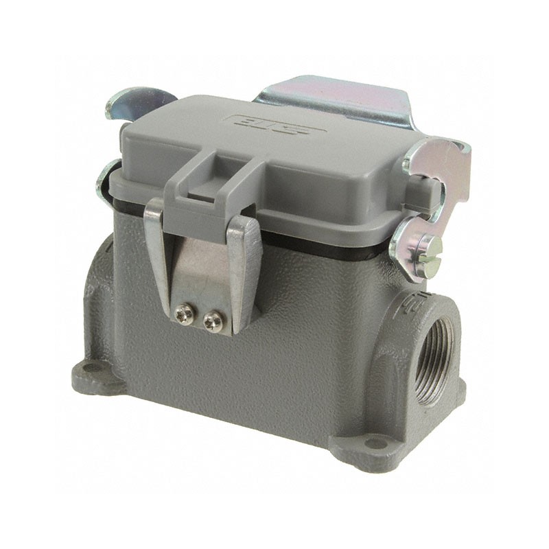 1 pcs : H10B-TSH-PG21 - CONN HOOD SIDE ENTRY SZ10B PG21