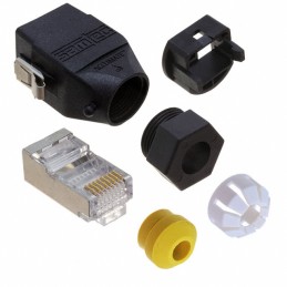 1 pcs : RCEF-G-01 - CONN MOD PLUG 8P8C UNSHIELDED