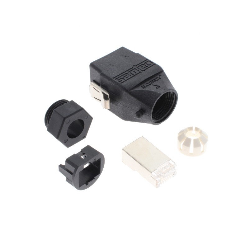 1 pcs : RCEF-G-02 - CONN MOD PLUG 8P8C UNSHIELDED