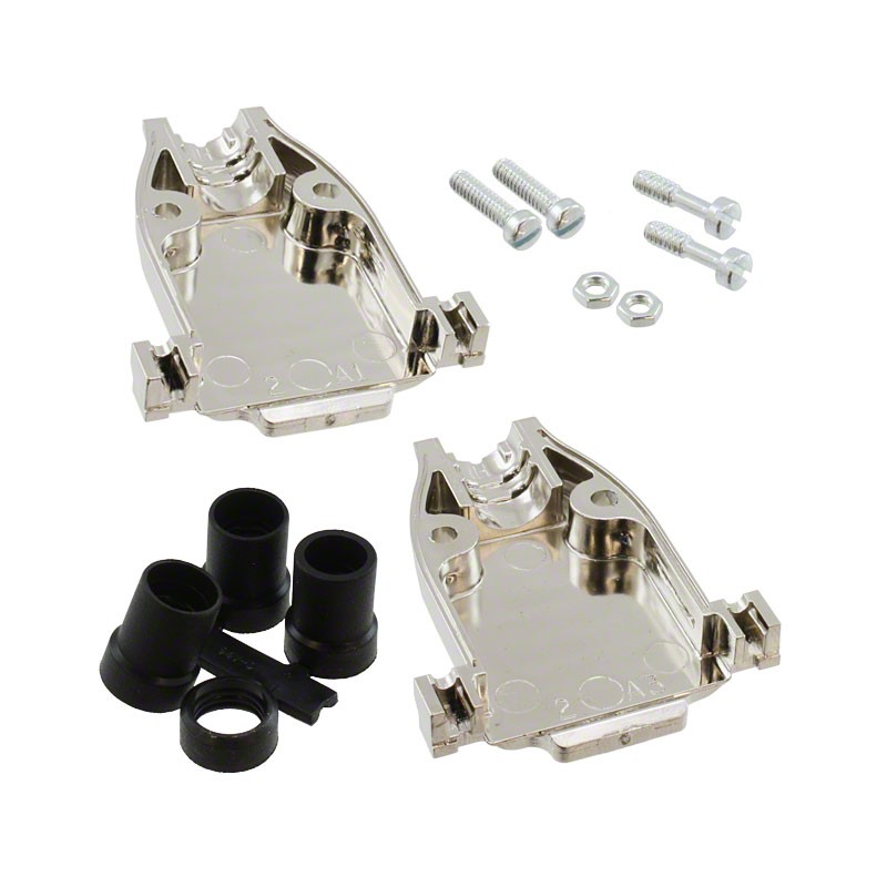 1 pcs : 5748677-2 - CONN BACKSHELL 15POS 180DEG SHLD