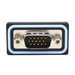 1 pcs : HDF-S15-103L011 - CONN D-SUB HD PLUG 15POS PNL MNT