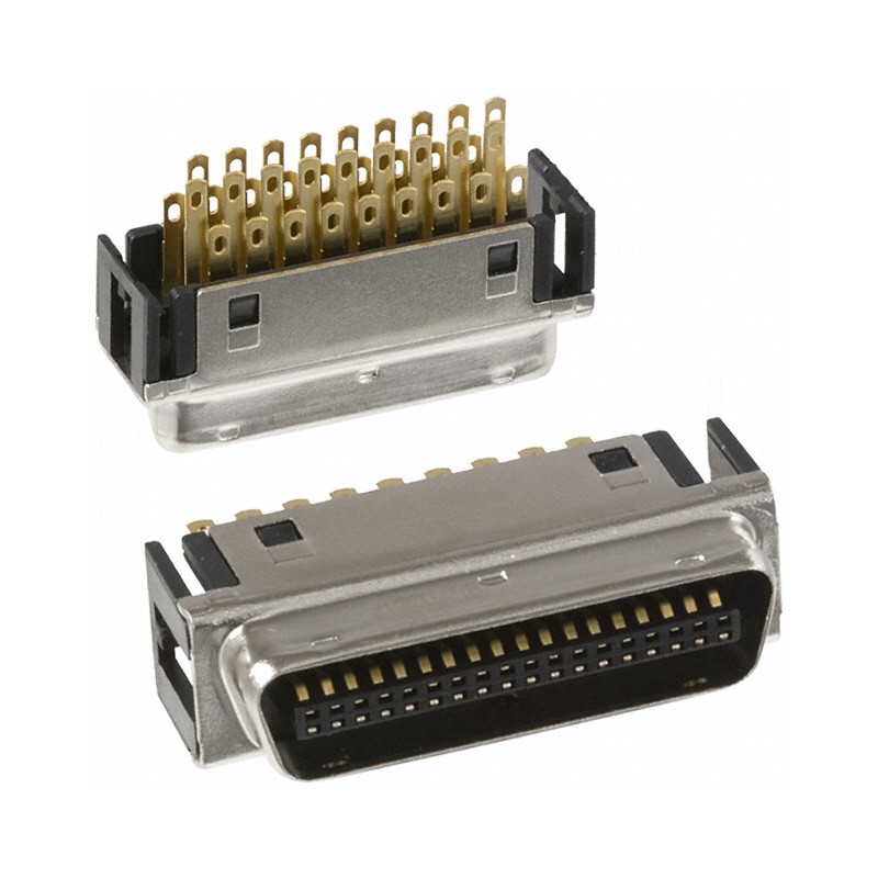 1 pcs : DX40M-36P - CONN MIN HD PLG 36P STR SLD EYEL