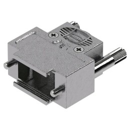 1 pcs : 09670090433 - D-SUB 9PIN METALLIZED HOOD, TOP