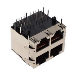 1 pcs : 133041-E - 2X2, 8P-8C, SOLDER