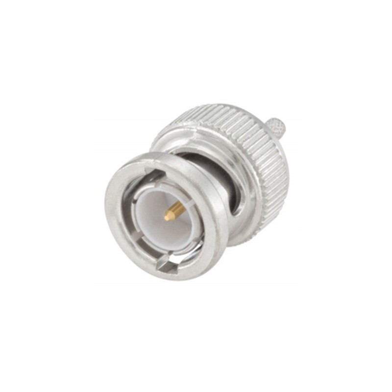 1 pcs : 71S107-802N5 - CONN BNC PLUG STR 75OHM CRIMP