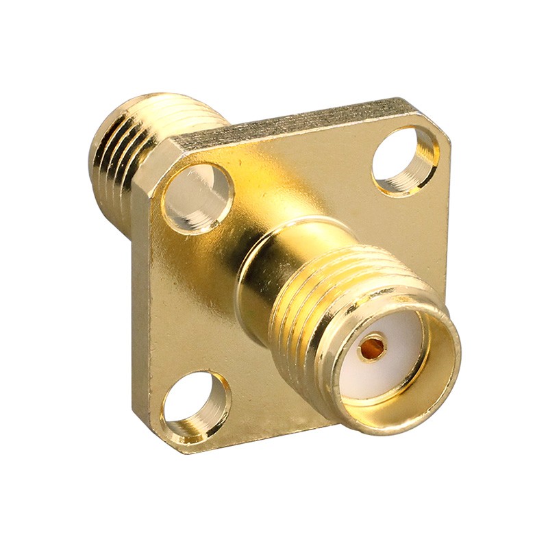 1 pcs : ADP-SMAF-SMAF-F-G - CONN ADAPT JACK-JACK SMA 50 OHM