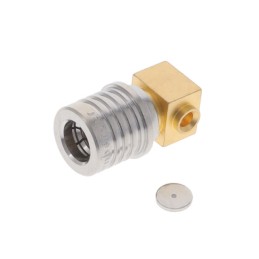 1 pcs : 28S206-271N5 - CONN QMA PLUG R/A 50OHM SOLDER