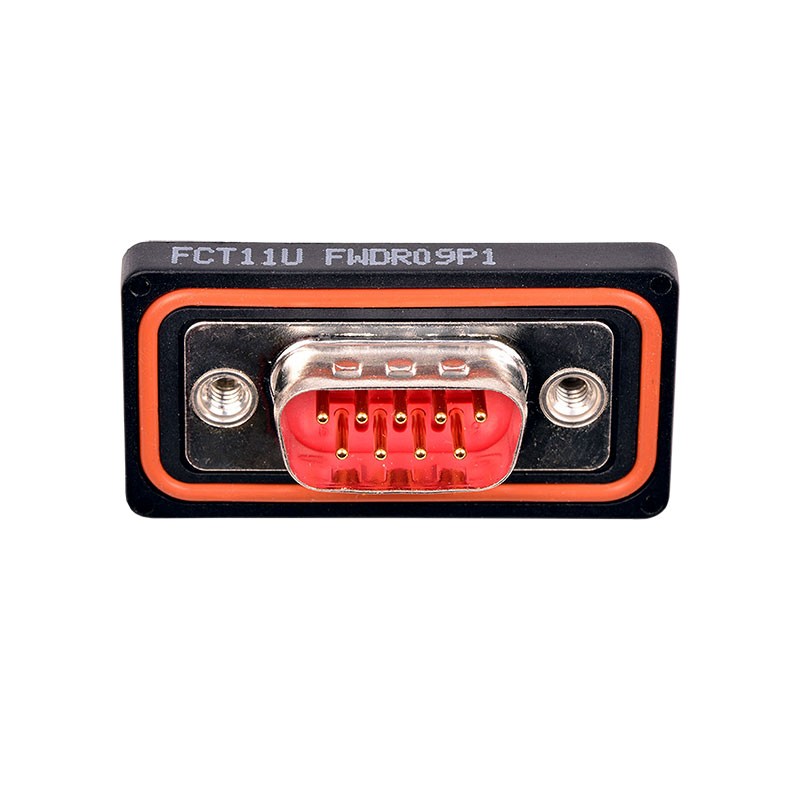 1 pcs : 1731100024 - CONN D-SUB PLUG 9P PNL MNT SLDR