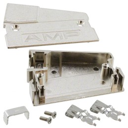 1 pcs : 5749202-2 - CONN BACKSHELL 50POS 75DEG SHLD