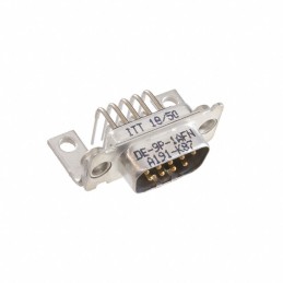 1 pcs : DE-9P-1AFN-A191-K87 - CONN D-SUB PLUG 9POS R/A SLDR