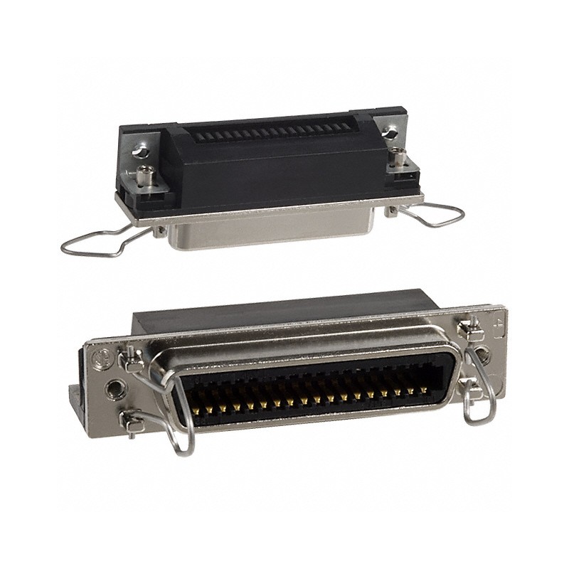 1 pcs : 5555233-1 - CONN RCPT 36POS R/A SOLDER