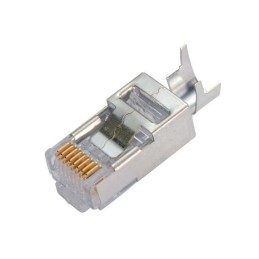 1 pcs : TSP8048C5S - RJ45P SHLD STRNRLF LBAR LODC