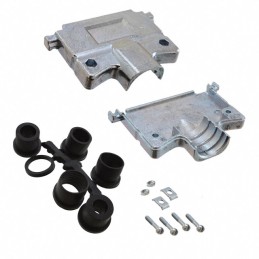 1 pcs : 980-2000-348 - CONN BACKSHELL 37POS 180DEG SHLD