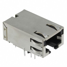1 pcs : JT4-1160HL - CONN JACK 1PORT 10G BASE-T PCB