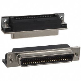 1 pcs : 5553813-3 - CONN RCPT 50POS R/A SOLDER