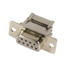 1 pcs : 09661186501 - CONN D-SUB RCPT 9POS PNL MNT IDC