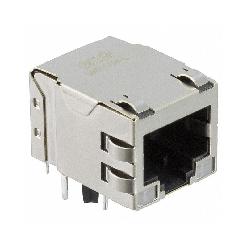 1 pcs : 1840408-6 - CONN JACK 1PORT 1000 BASE-T