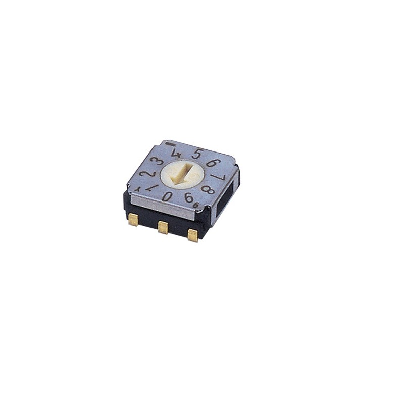 500 pcs - NIDEC COPAL ELECTRONICS GMBH Rotary Coded DIP Switch