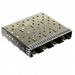 1 pcs : 2007132-1 - CONN SFP+ CAGE 1X4 PRESS-FIT R/A