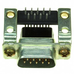 1 pcs : 5205865-1 - CONN D-SUB PLUG 9POS R/A SLDR