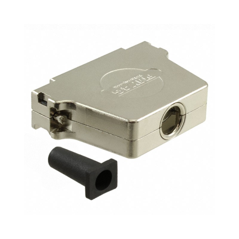 1 pcs : 1727040102 - CONN BACKSHELL 37POS 180DEG SHLD