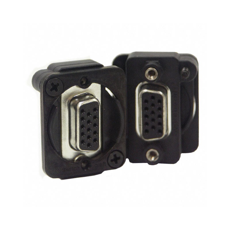1 pcs : EHHD15FFB - DSUB GENDER CHANGER HD15F HD15F