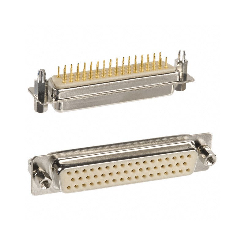 1 pcs : 172-E50-213R911 - CONN D-SUB RCPT 50P PNL MNT SLDR