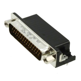 1 pcs : 09563627813 - CONN D-SUB HD PLUG 44P R/A SLDR