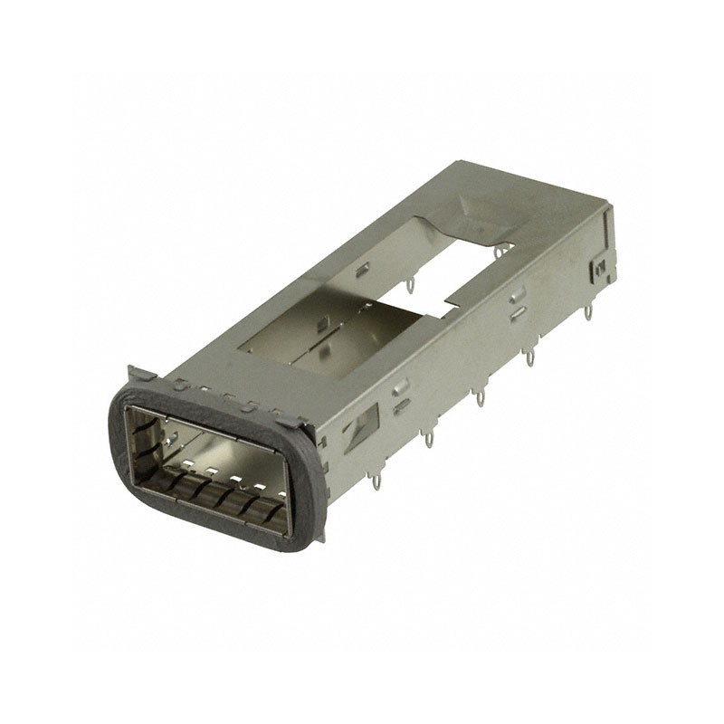 1 pcs : 2170752-2 - CONN ZQSFP+ CAGE W/HSINK R/A