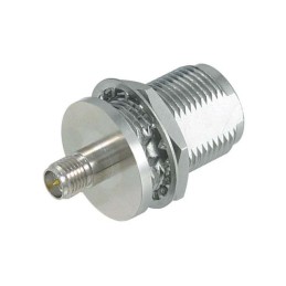 1 pcs : AXA-RSJNFB - ADPRP-SMA JACK/N-FEMALE BLKHD