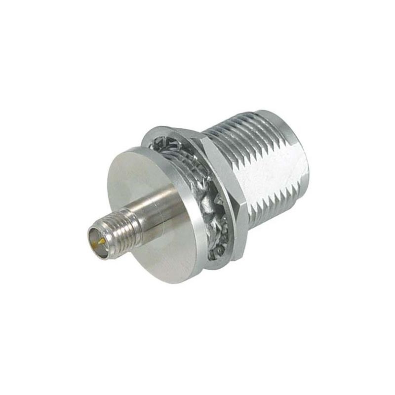 1 pcs : AXA-RSJNFB - ADPRP-SMA JACK/N-FEMALE BLKHD