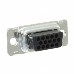 1 pcs : 204501-5 - CONN D-SUB HD HOUSING PLUG 15POS