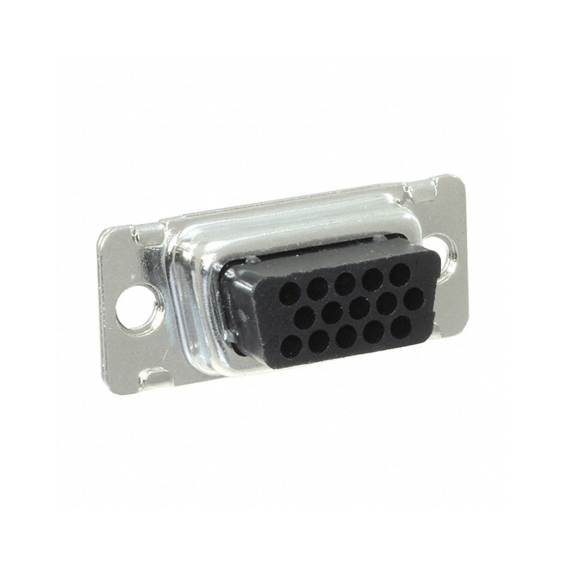1 pcs : 204501-5 - CONN D-SUB HD HOUSING PLUG 15POS