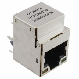 1 pcs : 7499210123 - CONN JACK 1PORT 100 BASE-T PCB