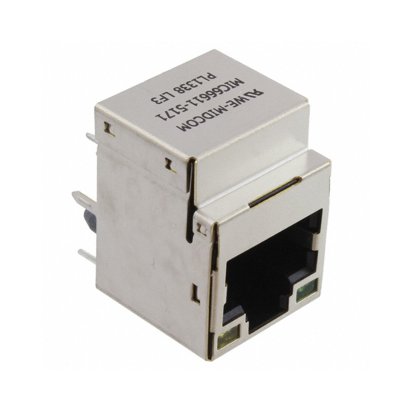 1 pcs : 7499210123 - CONN JACK 1PORT 100 BASE-T PCB